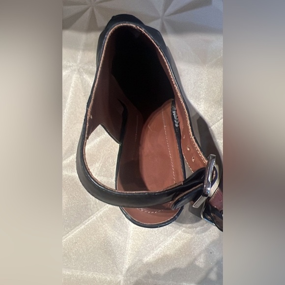 Marni Black Leather Heels with Silver Block Heel size EU37 - Picture 8 of 9